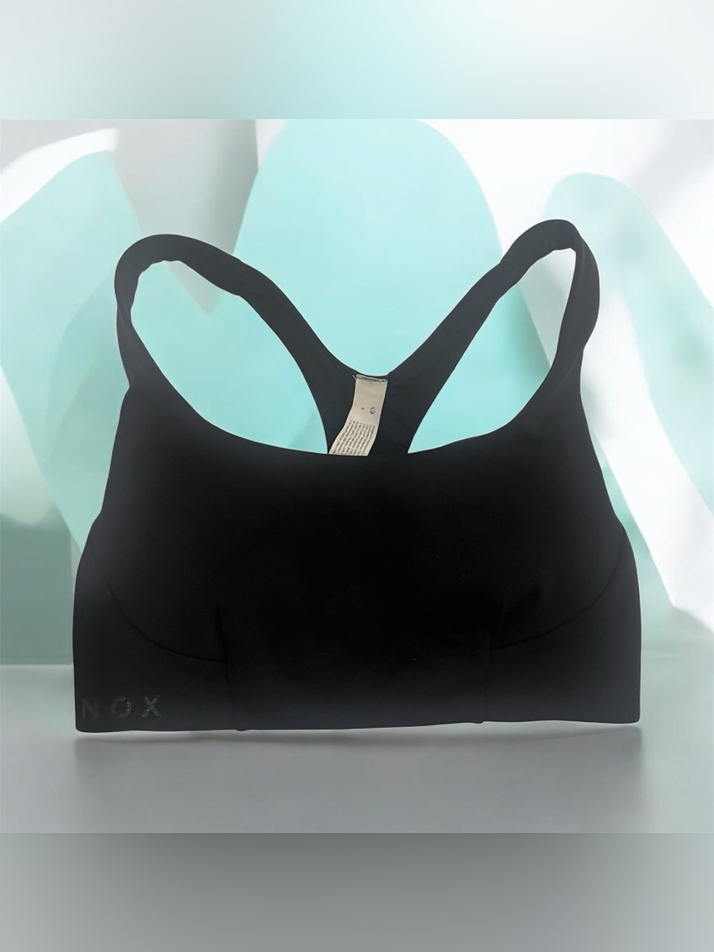 lululemon x Equinox Black Racerback Seamless Sports Bra